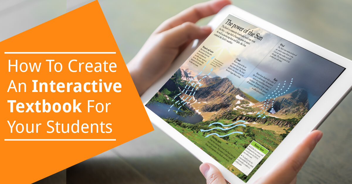 How To Create an Interactive Textbook For Students interactive textbook development services