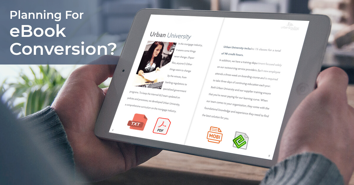 Best Layout for eBook Conversion Trending eBook Formats
